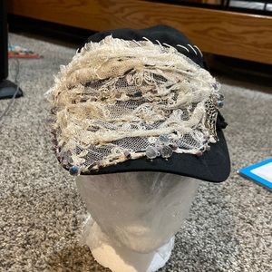 Woman’s custom Harley-Davidson hat